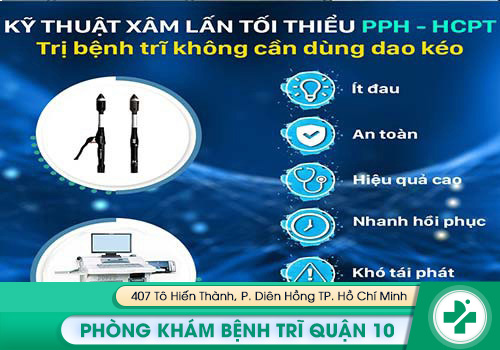 Phương pháp cắt trĩ mới nhất - kỹ thuật HCPT